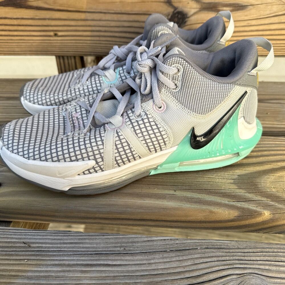 Nike LeBron Witness 7 VII Sneaker Mint DM1123-006 Men’s Size 9 Basketball Shoe - Picture 6 of 8